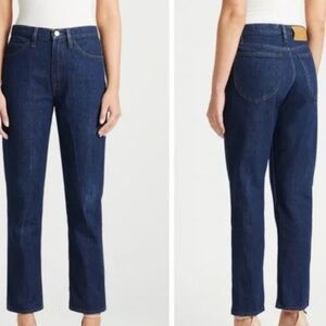 FRAME Le Italien skinny/straight jeans is dark wash